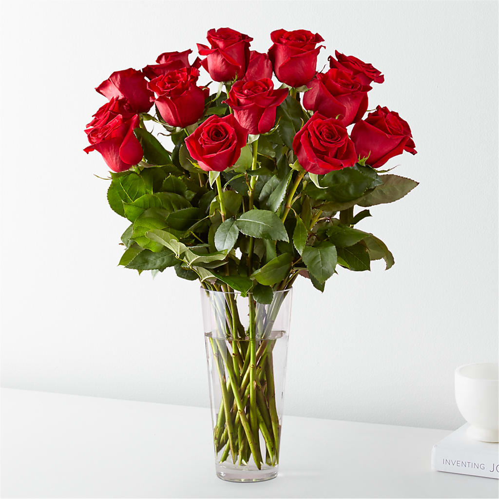 Long Stem Red Rose Bouquet – Garden Of Eden Florist, San Antonio TX