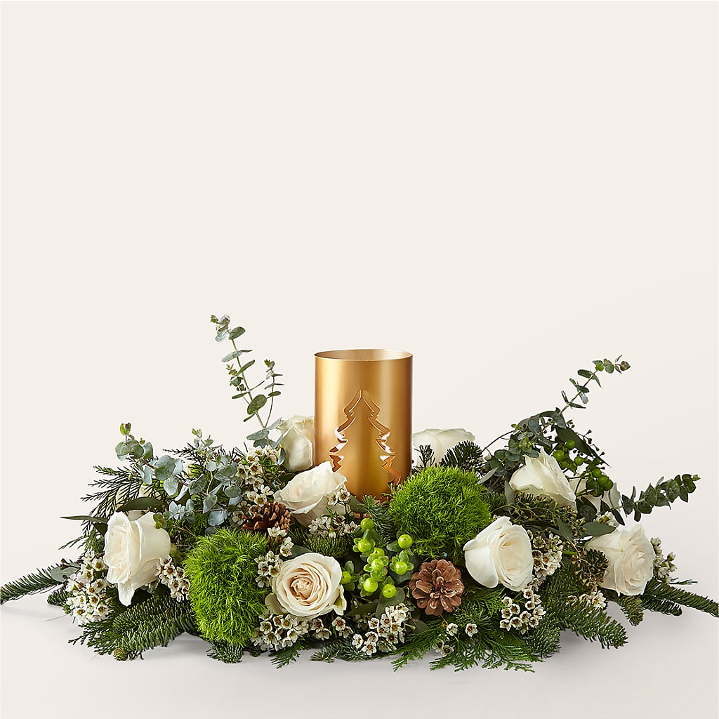Chestnuts Roasting Centerpiece – Garden Of Eden Florist, San Antonio TX