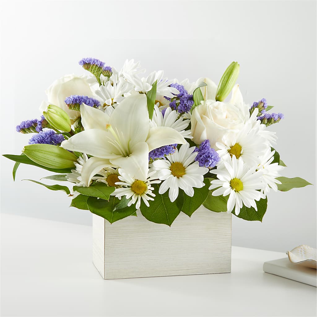 Beyond Blue Box Bouquet – Garden Of Eden Florist, San Antonio TX