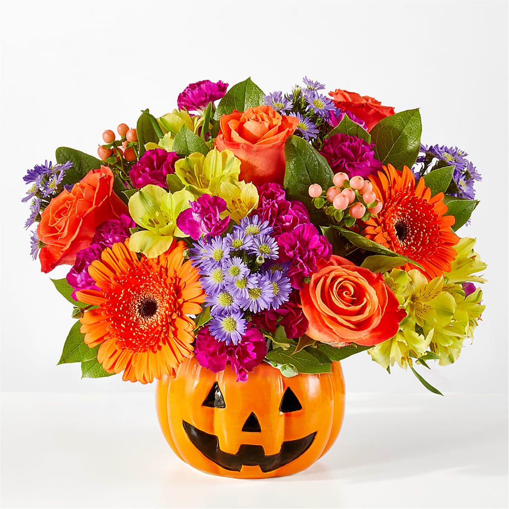 Tricks & Treats Pumpkin – Garden Of Eden Florist, San Antonio TX