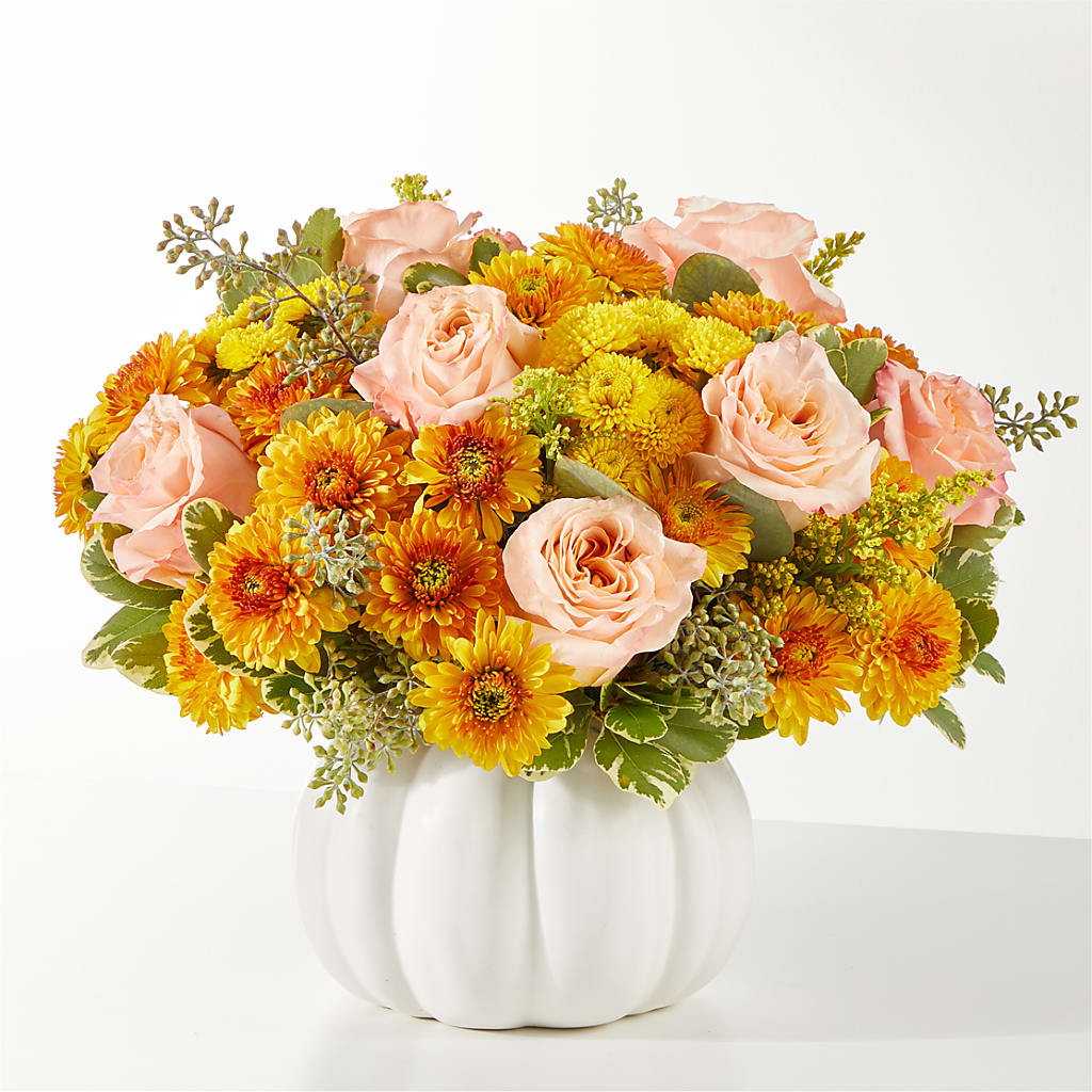 Peachy Pumpkin – Garden Of Eden Florist, San Antonio TX