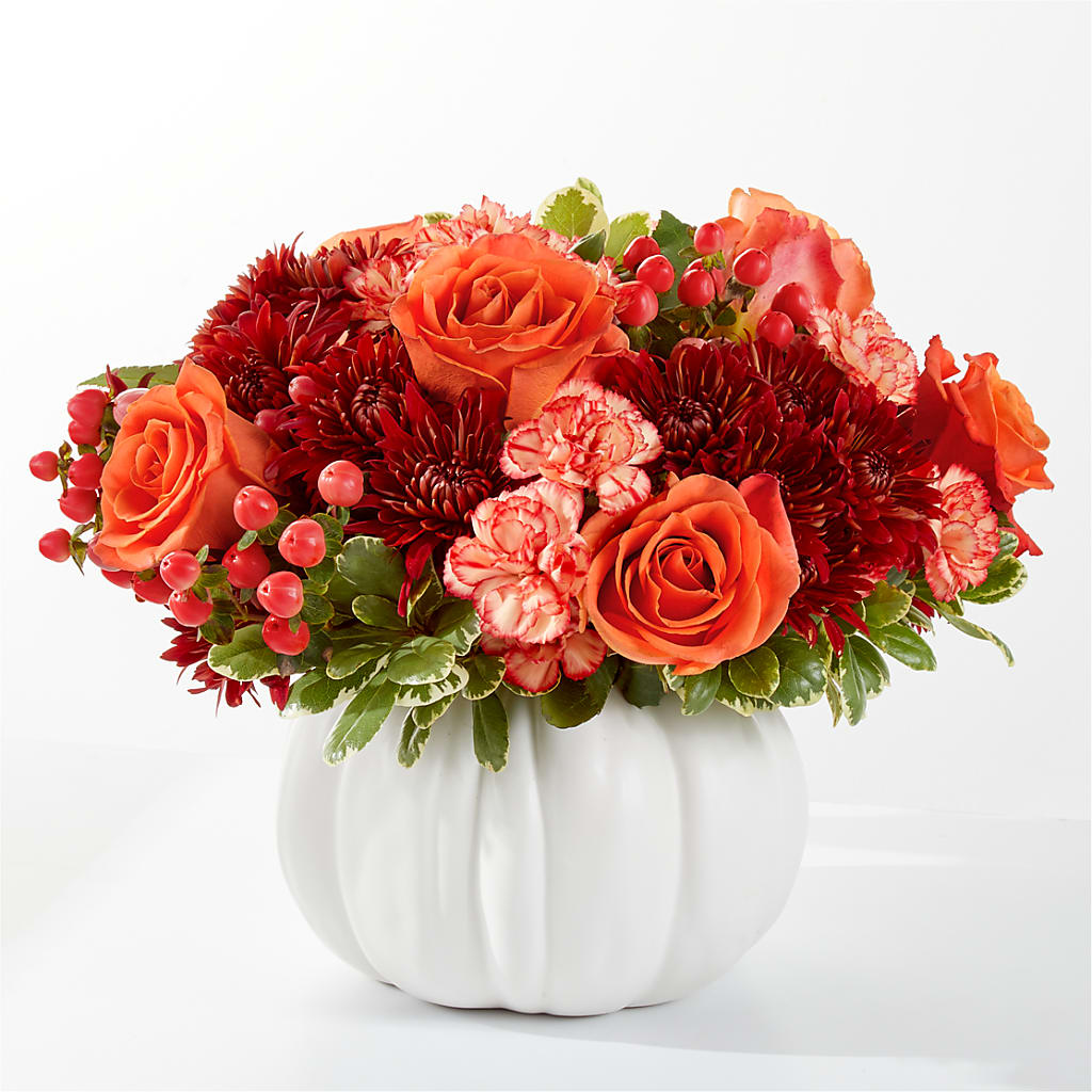 Autumn Air Pumpkin Bouquet – Garden Of Eden Florist, San Antonio TX
