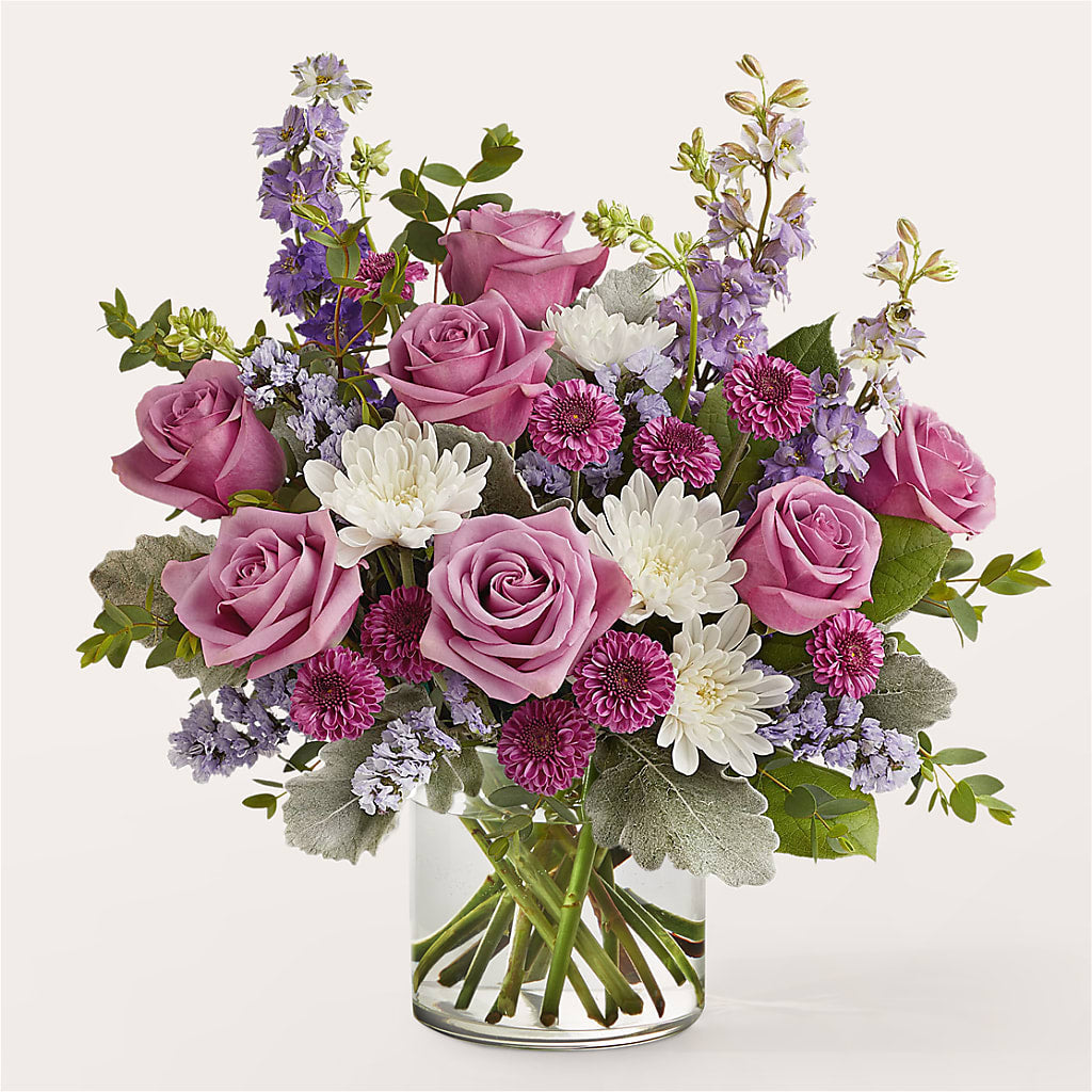 Violet Frost Bouquet – Garden Of Eden Florist, San Antonio TX