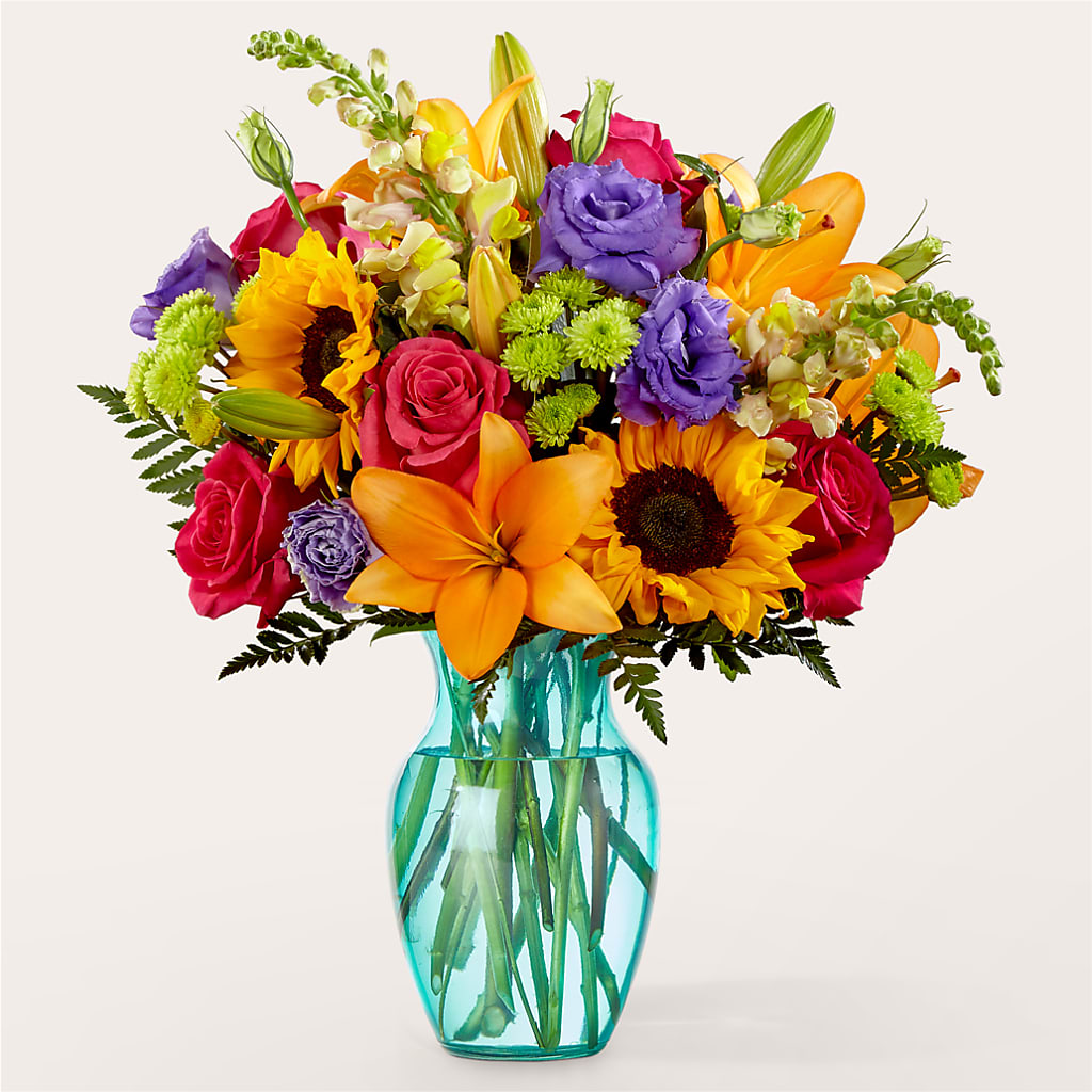 Double Rainbow Bouquet – Garden Of Eden Florist, San Antonio TX