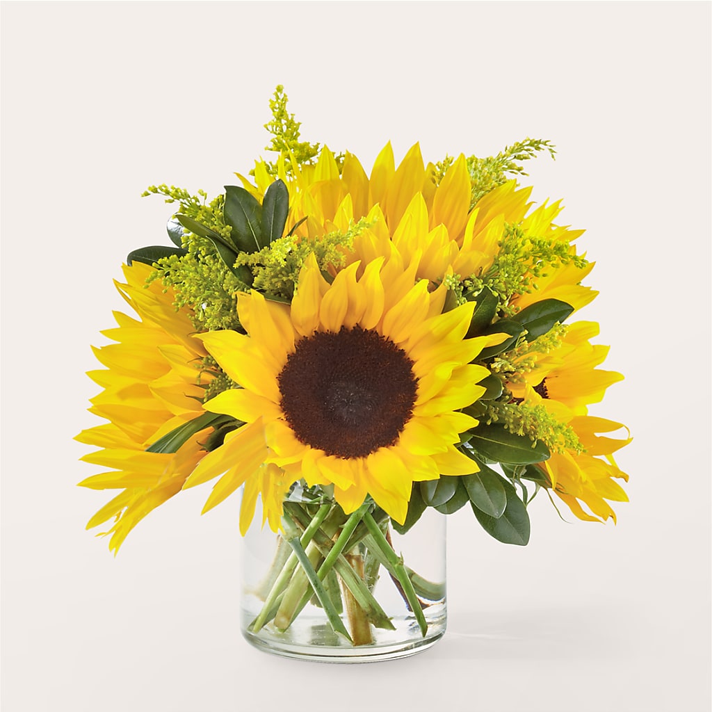 Beaming Sunflower Bouquet – Garden Of Eden Florist, San Antonio TX