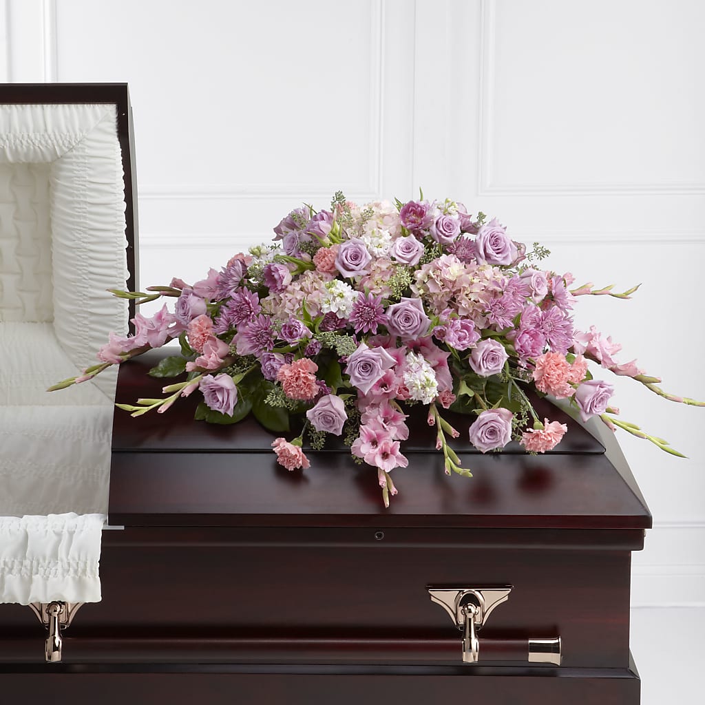 Immorata Casket Spray – Garden Of Eden Florist, San Antonio TX