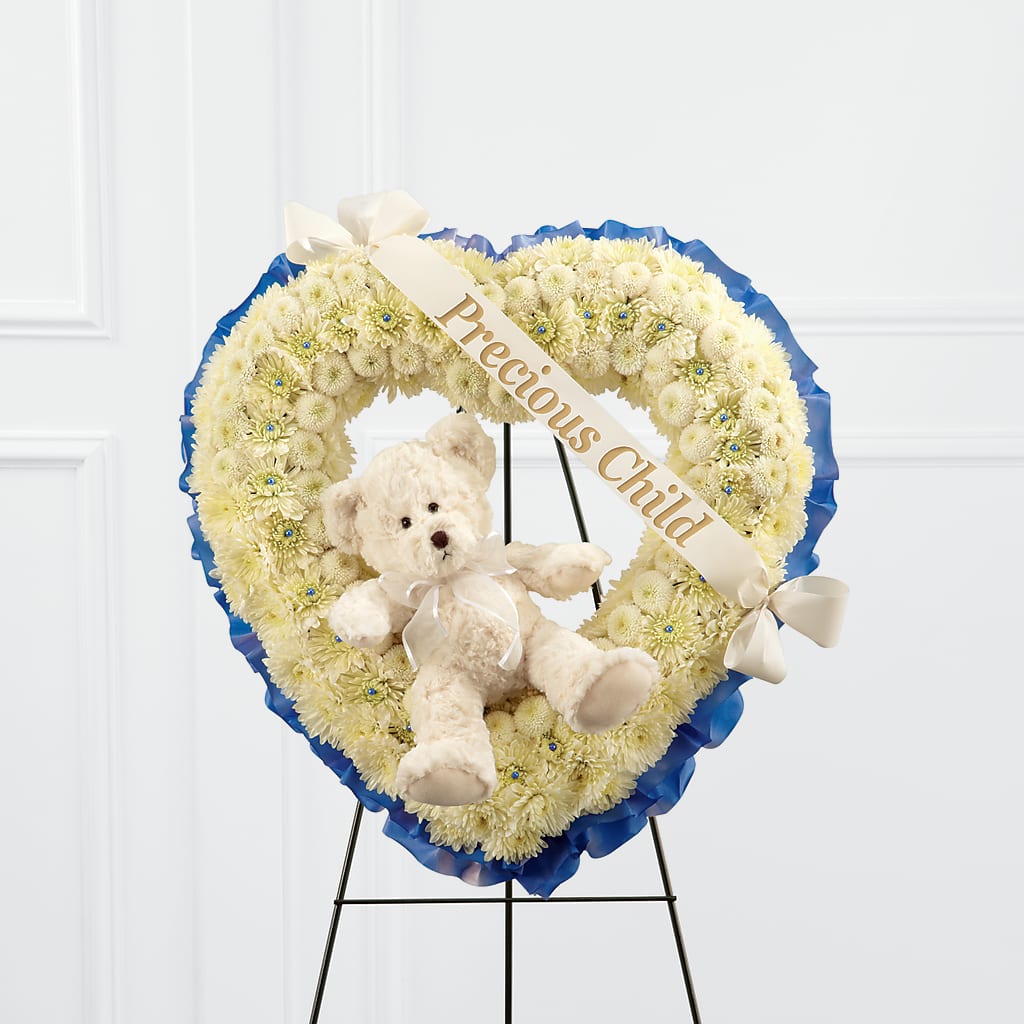 Precious Child Standing Heart – Garden Of Eden Florist, San Antonio TX