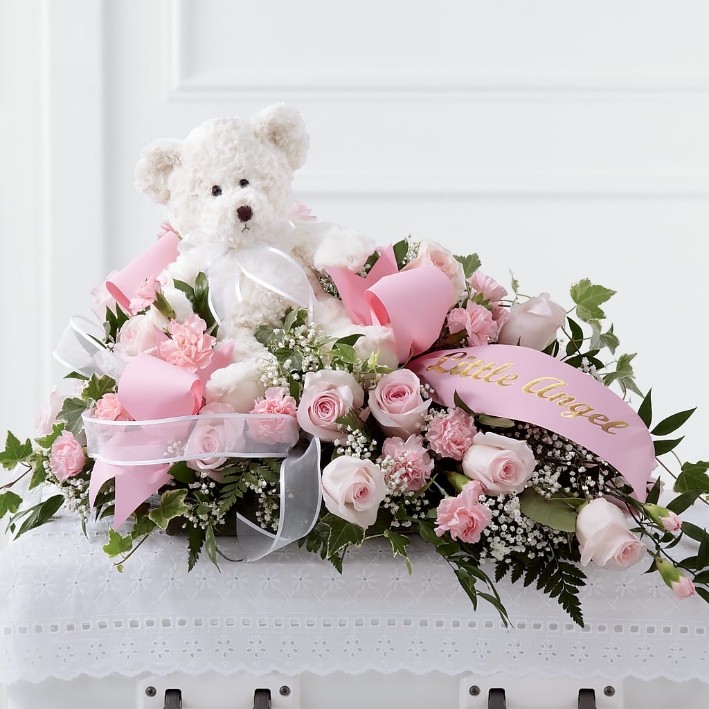 Touch of Sympathy Casket Spray – Garden Of Eden Florist, San Antonio TX
