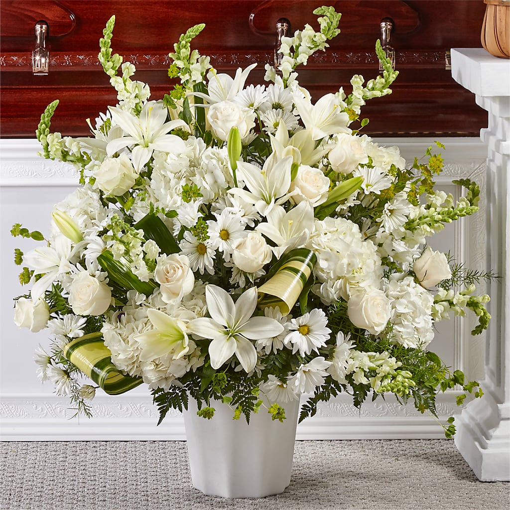 Thoughts of Tranquility Floor Basket – Garden Of Eden Florist, San Antonio TX