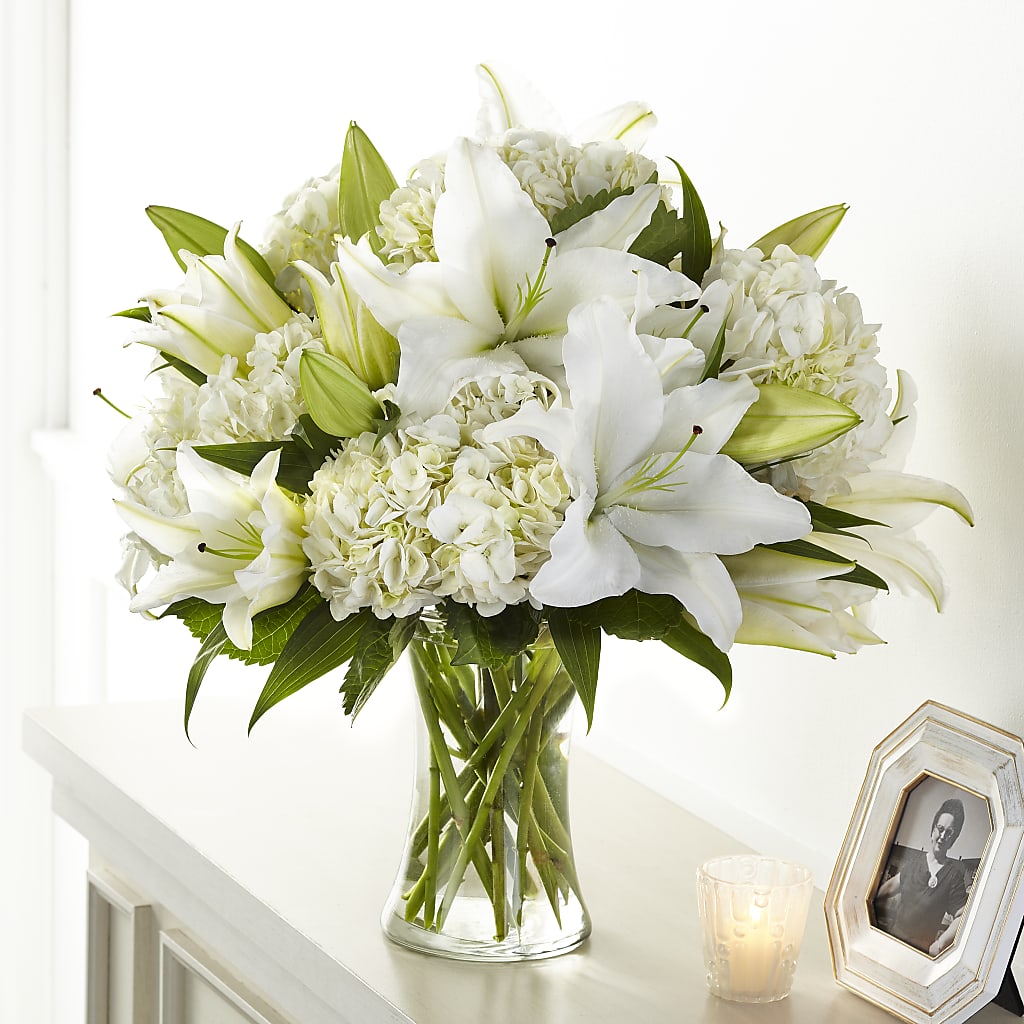 Compassionate Lily Bouquet – Garden Of Eden Florist, San Antonio TX