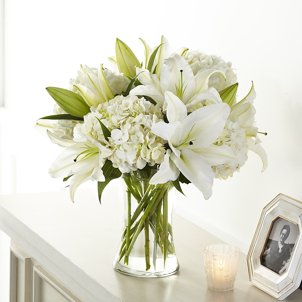 Compassionate Lily Bouquet – Garden Of Eden Florist, San Antonio TX