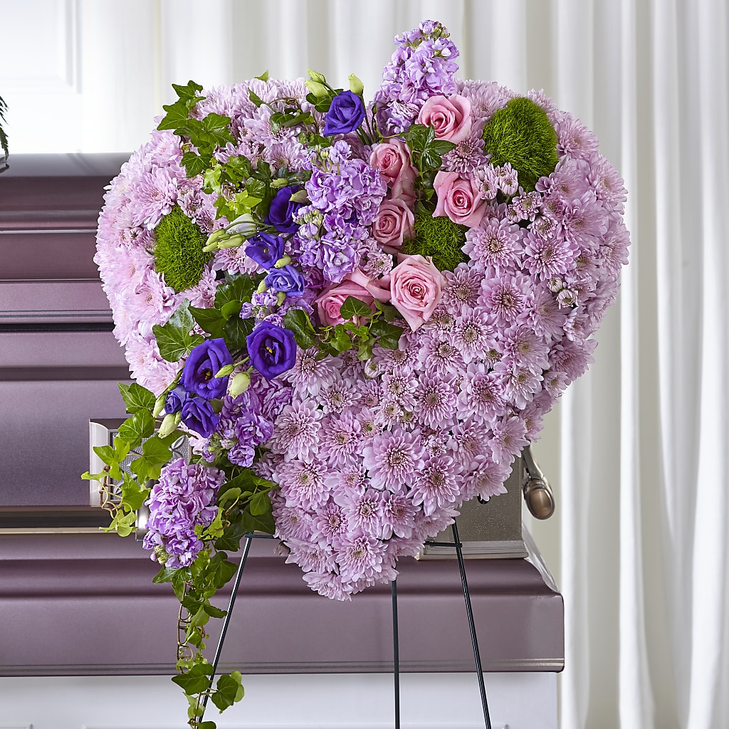Treasured Love Standing Heart – Garden Of Eden Florist, San Antonio TX