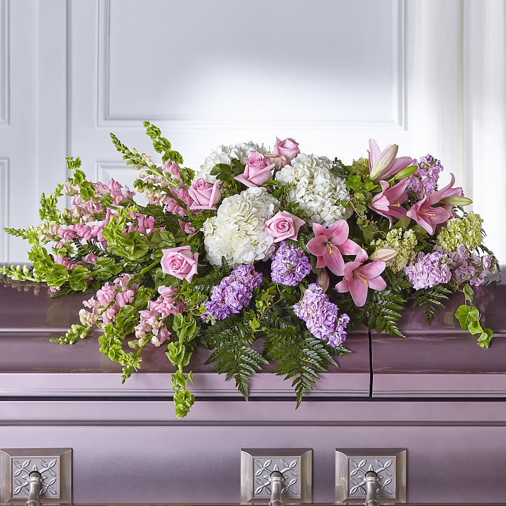 Life's Gratitude Casket Spray – Garden Of Eden Florist, San Antonio TX