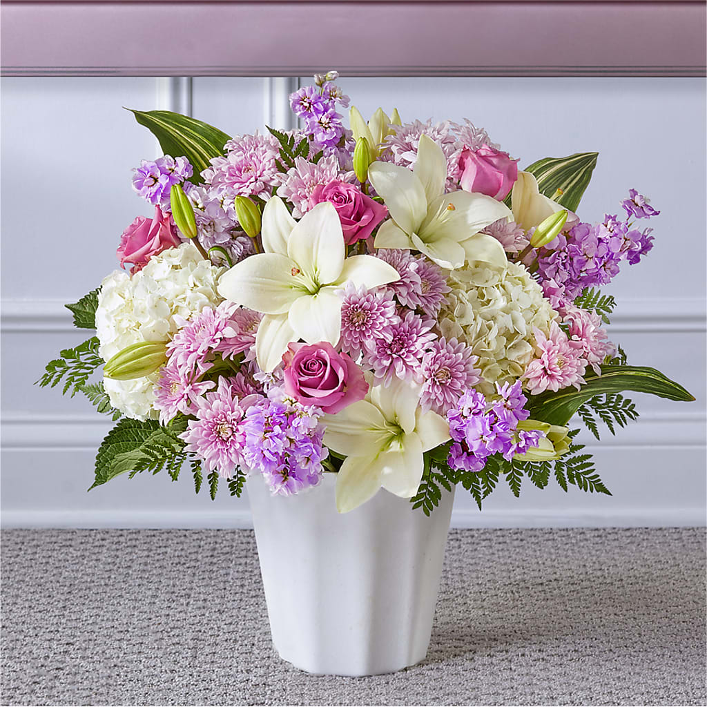 Heaven Sent Floor Basket – Garden Of Eden Florist, San Antonio TX