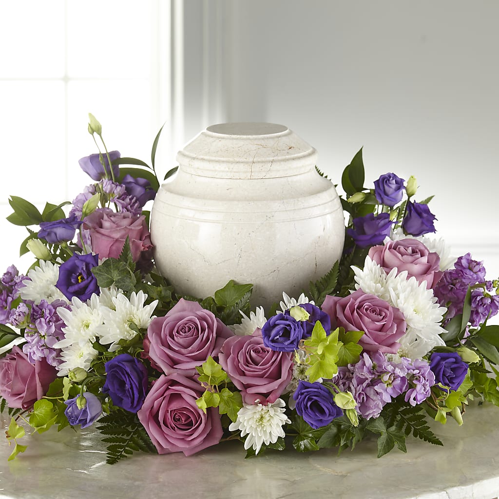 Blooming Sympathy Cremation Adornment – Garden Of Eden Florist, San Antonio TX