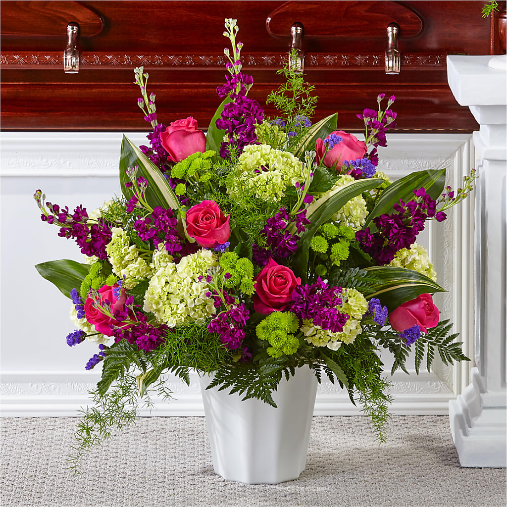 Beautiful Horizons Floor Basket – Garden Of Eden Florist, San Antonio TX