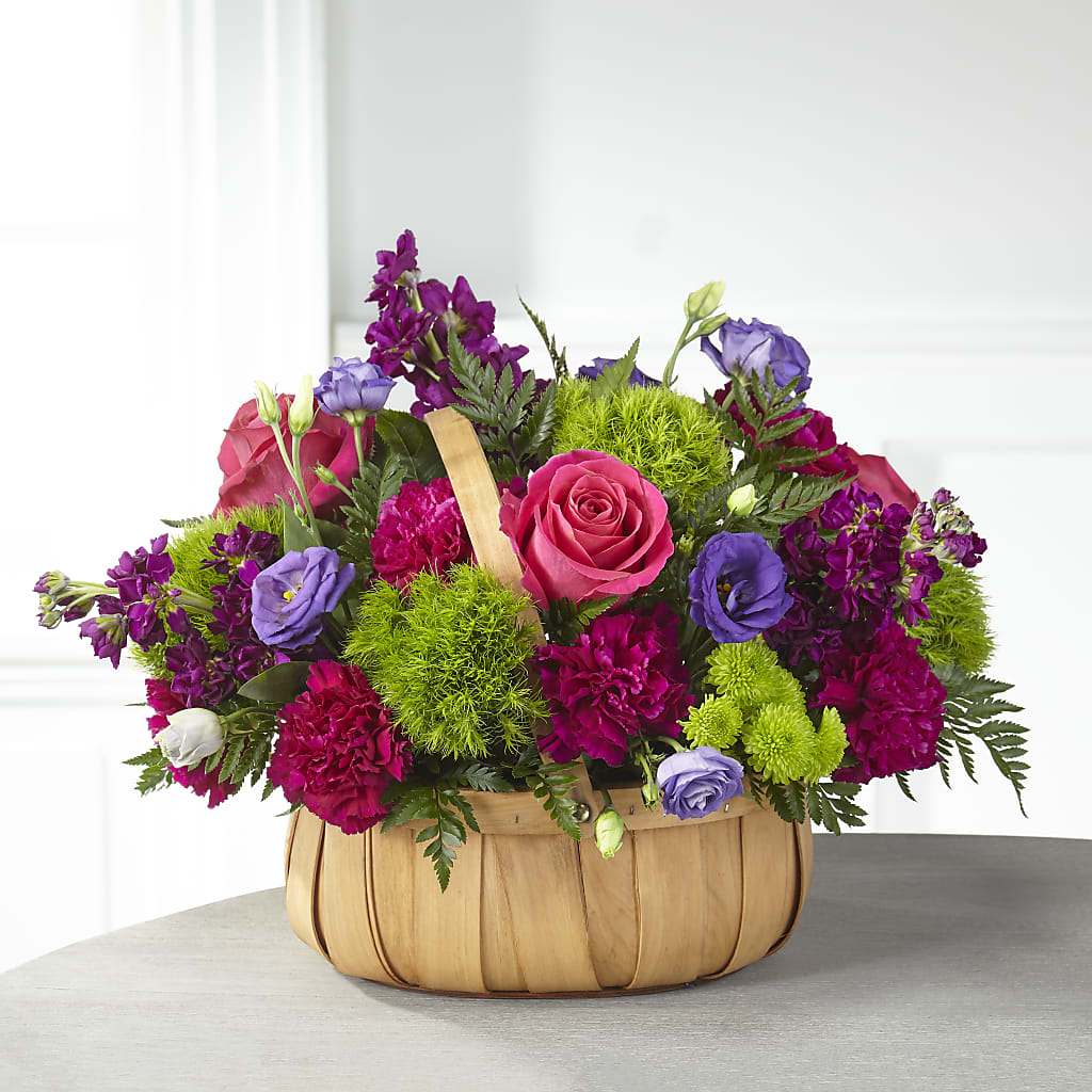 Serene Sanctuary Basket – Garden Of Eden Florist, San Antonio TX