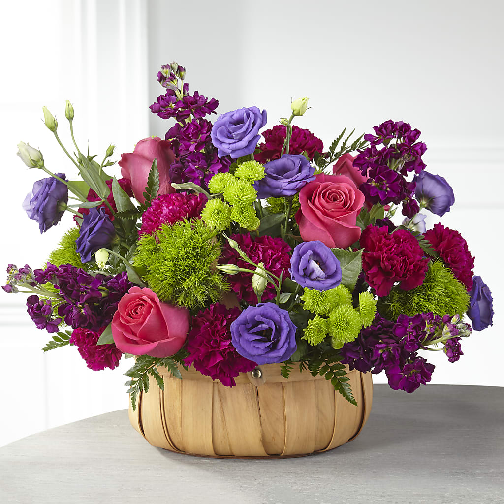 Serene Sanctuary Basket – Garden Of Eden Florist, San Antonio TX