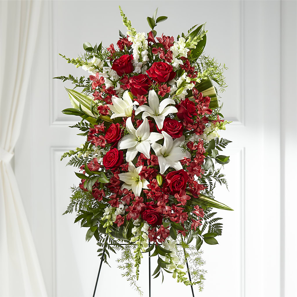 Everlasting Memory Standing Spray – Garden Of Eden Florist, San Antonio TX