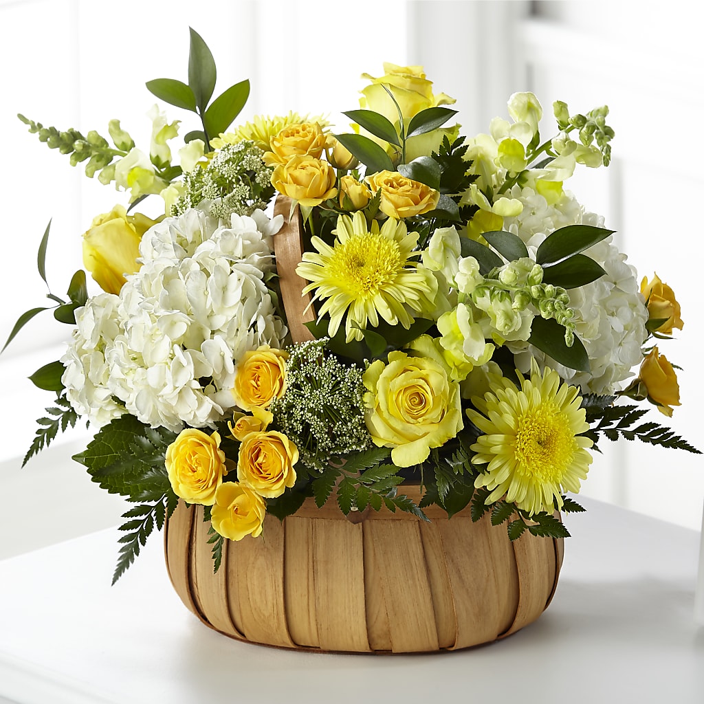 Rustic Remembrance Basket – Garden Of Eden Florist, San Antonio TX