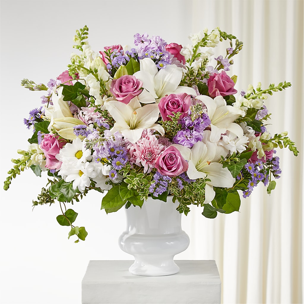 Remarkable Life Urn Arrangement – Garden Of Eden Florist, San Antonio TX
