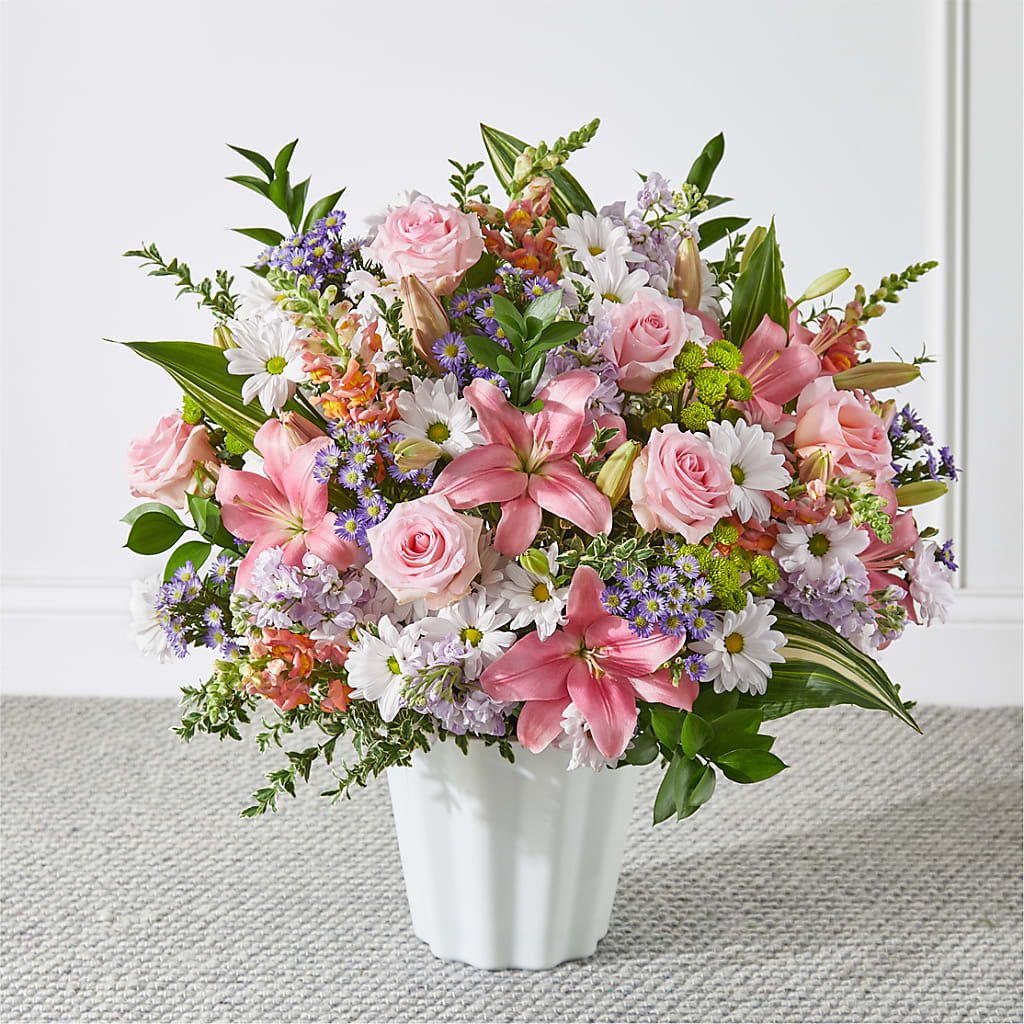 Abundant Compassion Floor Basket – Garden Of Eden Florist, San Antonio TX