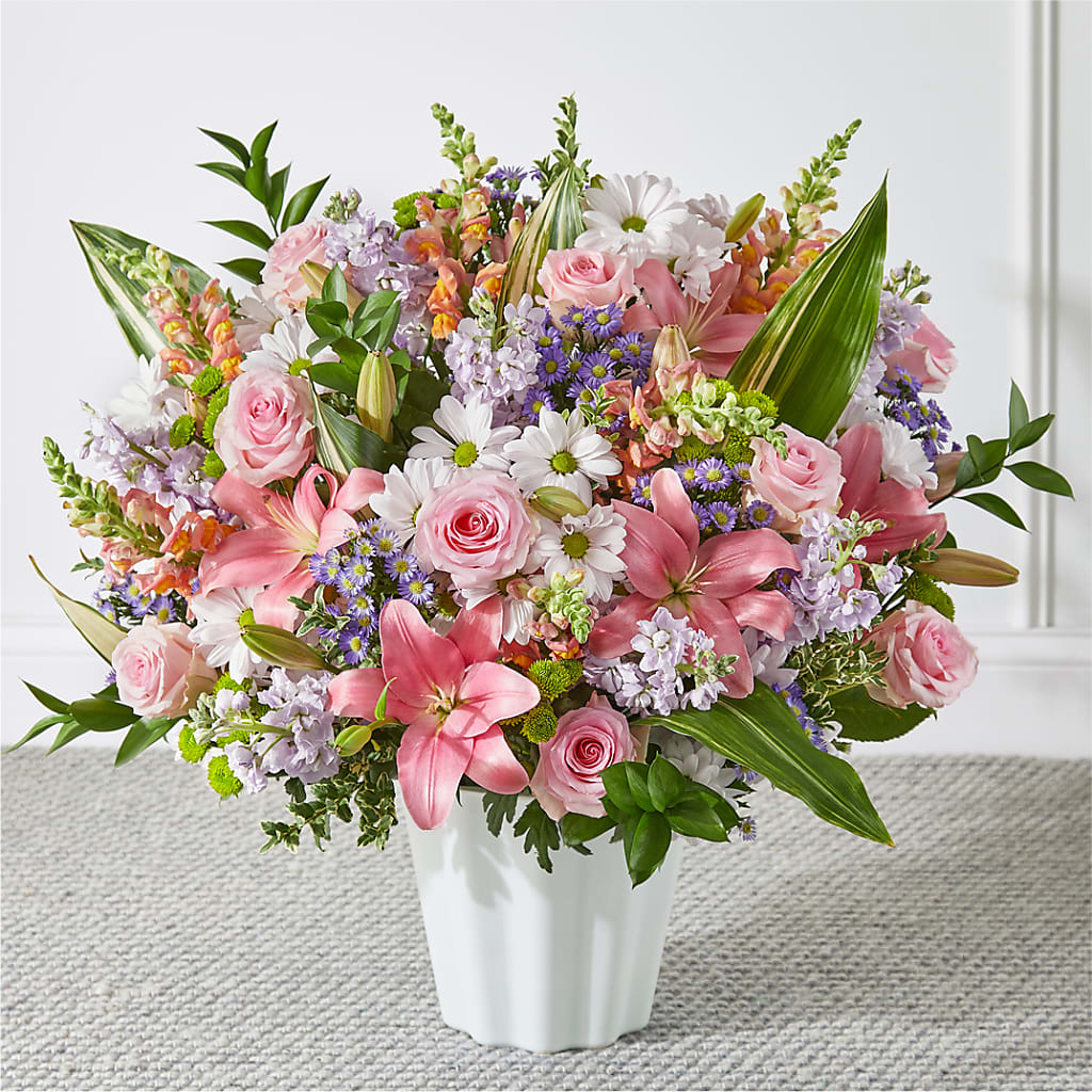 Abundant Compassion Floor Basket – Garden Of Eden Florist, San Antonio TX