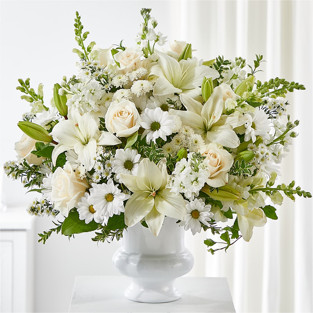 Uplifting Urn Arrangement – Garden Of Eden Florist, San Antonio TX