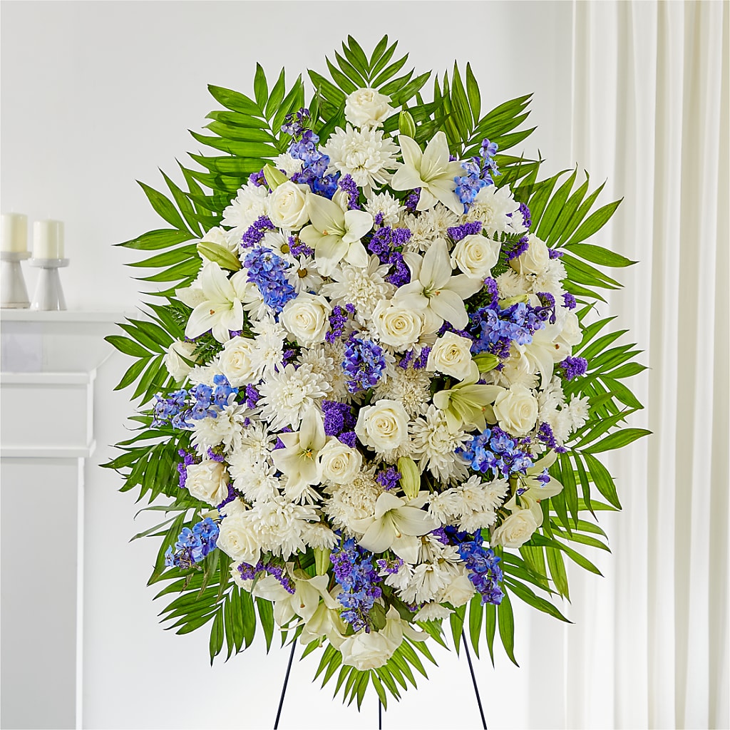 At Rest Standing Spray – Garden Of Eden Florist, San Antonio TX