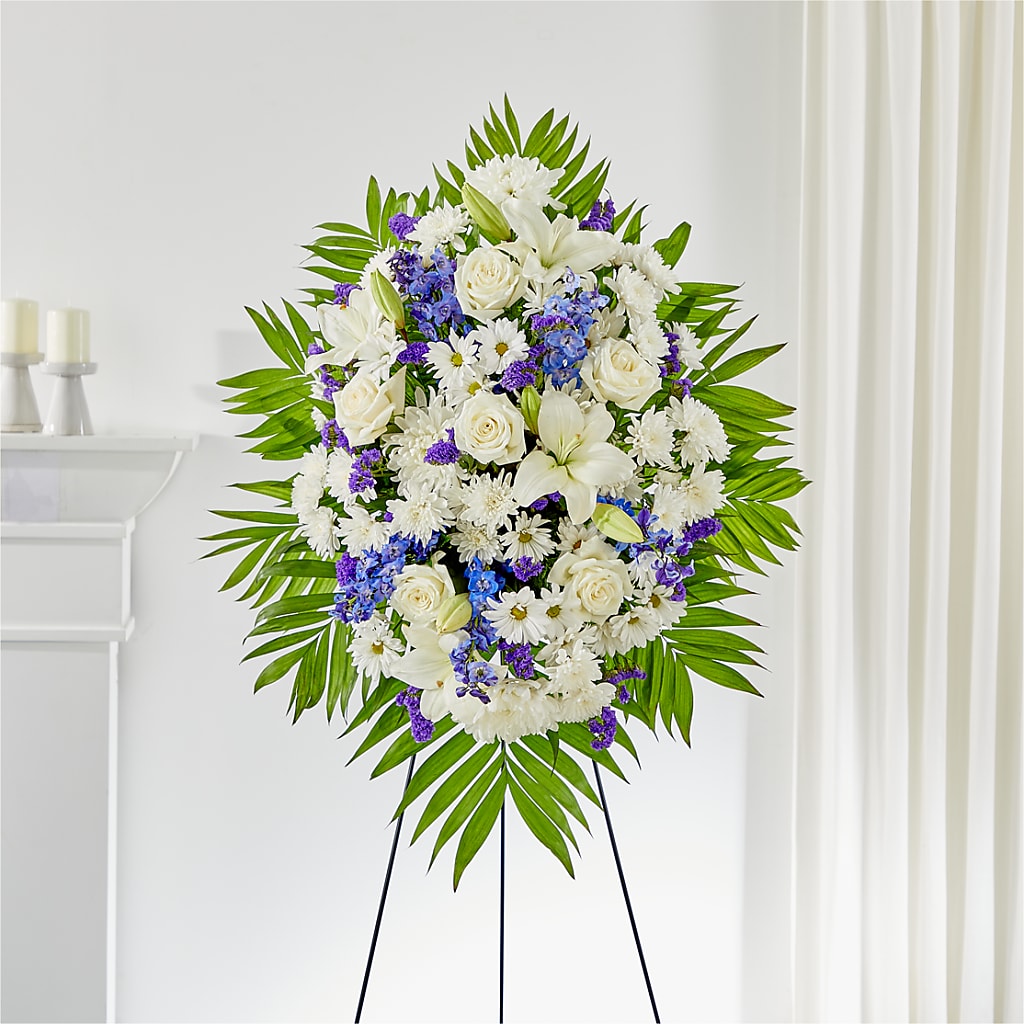 At Rest Standing Spray – Garden Of Eden Florist, San Antonio TX
