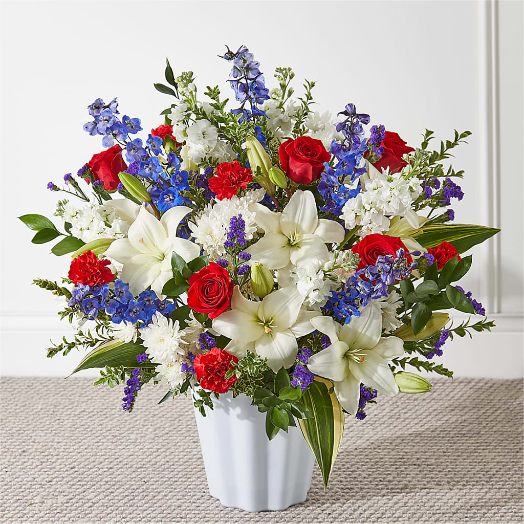 Consoled Floor Basket – Garden Of Eden Florist, San Antonio TX