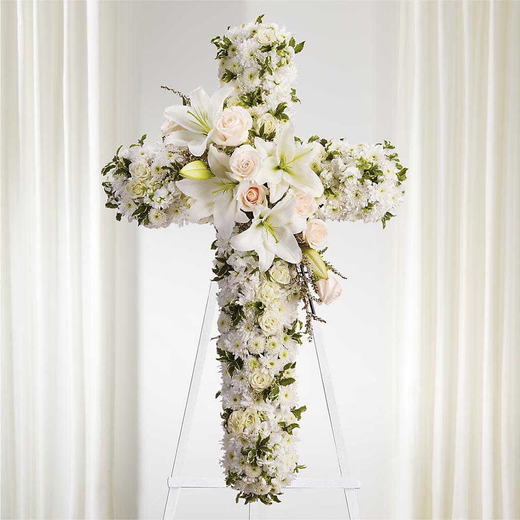 Spiritual Guidance Standing Spray – Garden Of Eden Florist, San Antonio TX