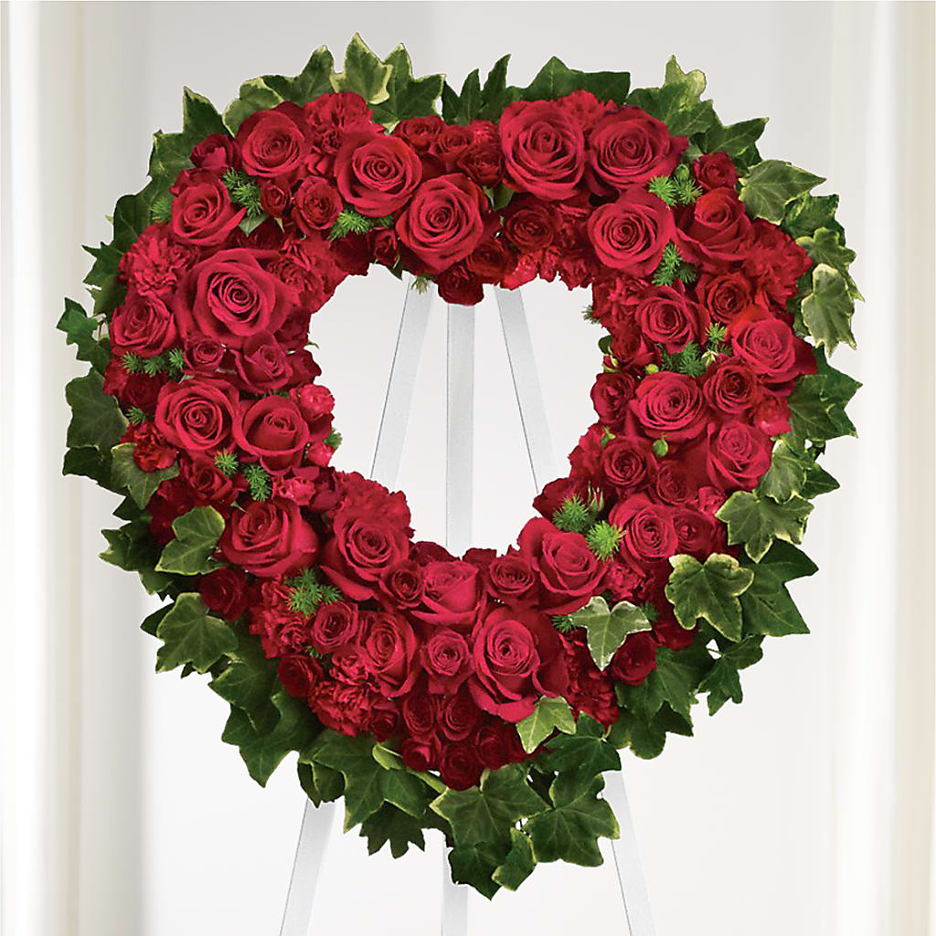 Wholehearted Standing Spray – Garden Of Eden Florist, San Antonio TX