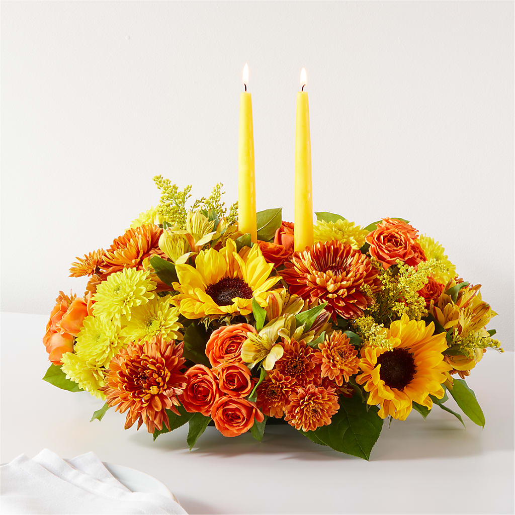 Autumn Harmony Centerpiece – Garden Of Eden Florist, San Antonio TX