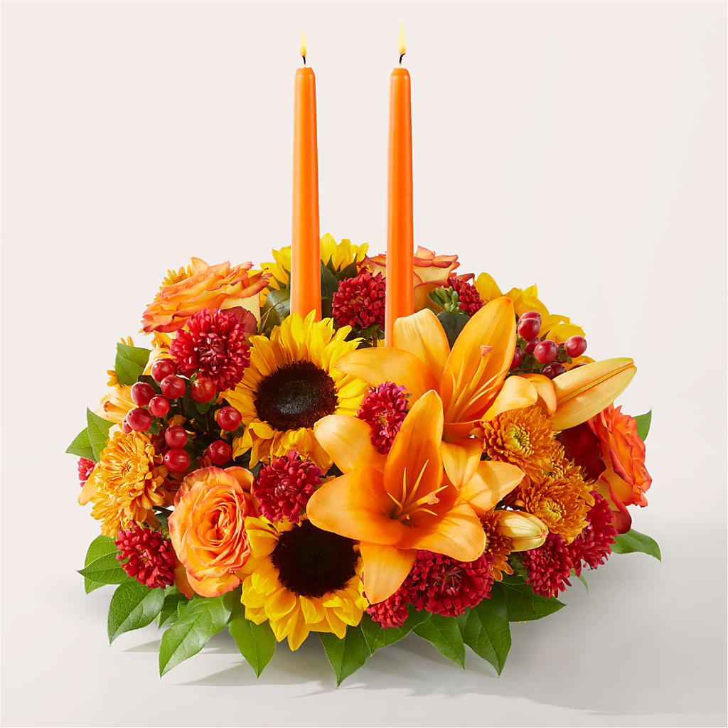 Grateful Centerpiece – Garden Of Eden Florist, San Antonio TX