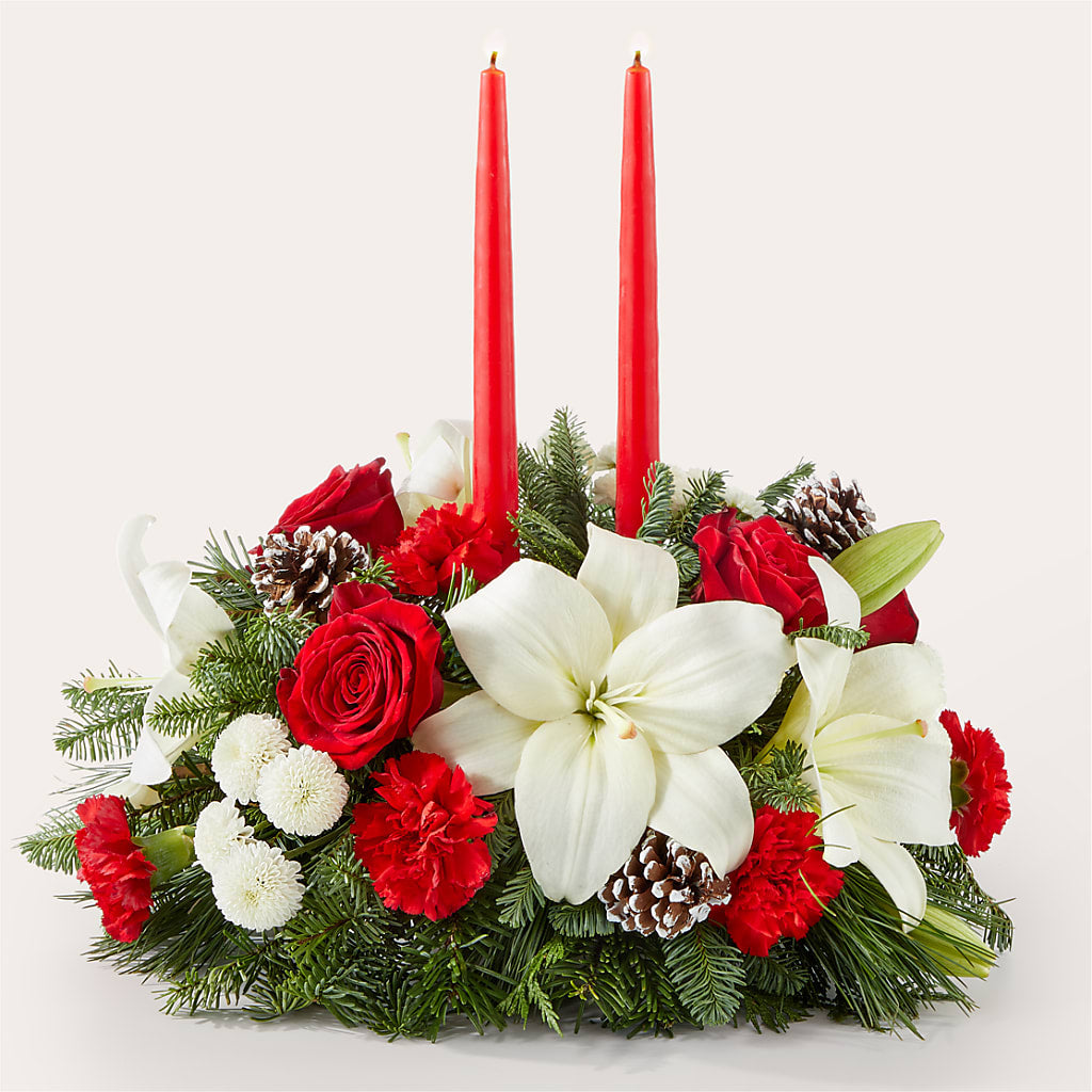 Seasonal Festivities Centerpiece – Garden Of Eden Florist, San Antonio TX