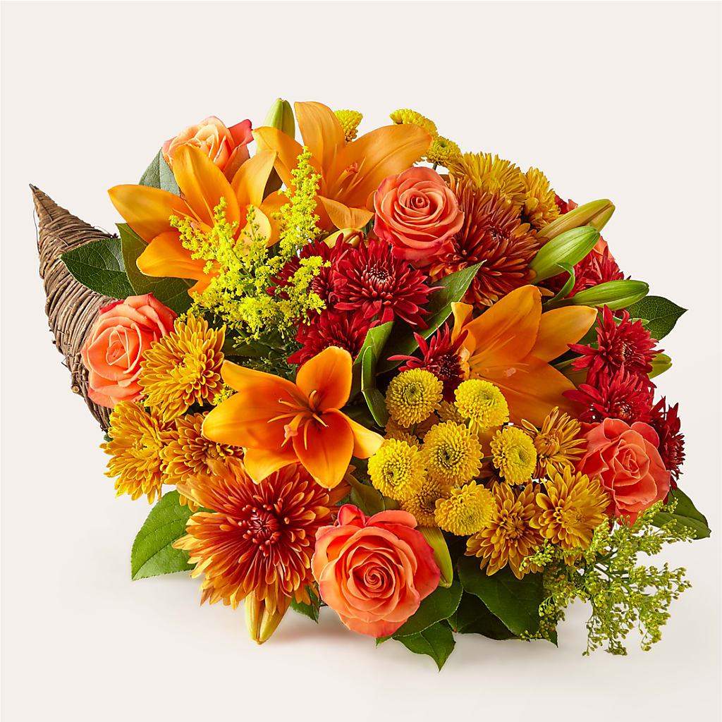 Feast of Color Cornucopia – Garden Of Eden Florist, San Antonio TX