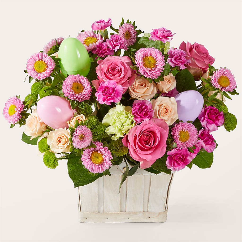 Get Eggcited Basket – Garden Of Eden Florist, San Antonio TX