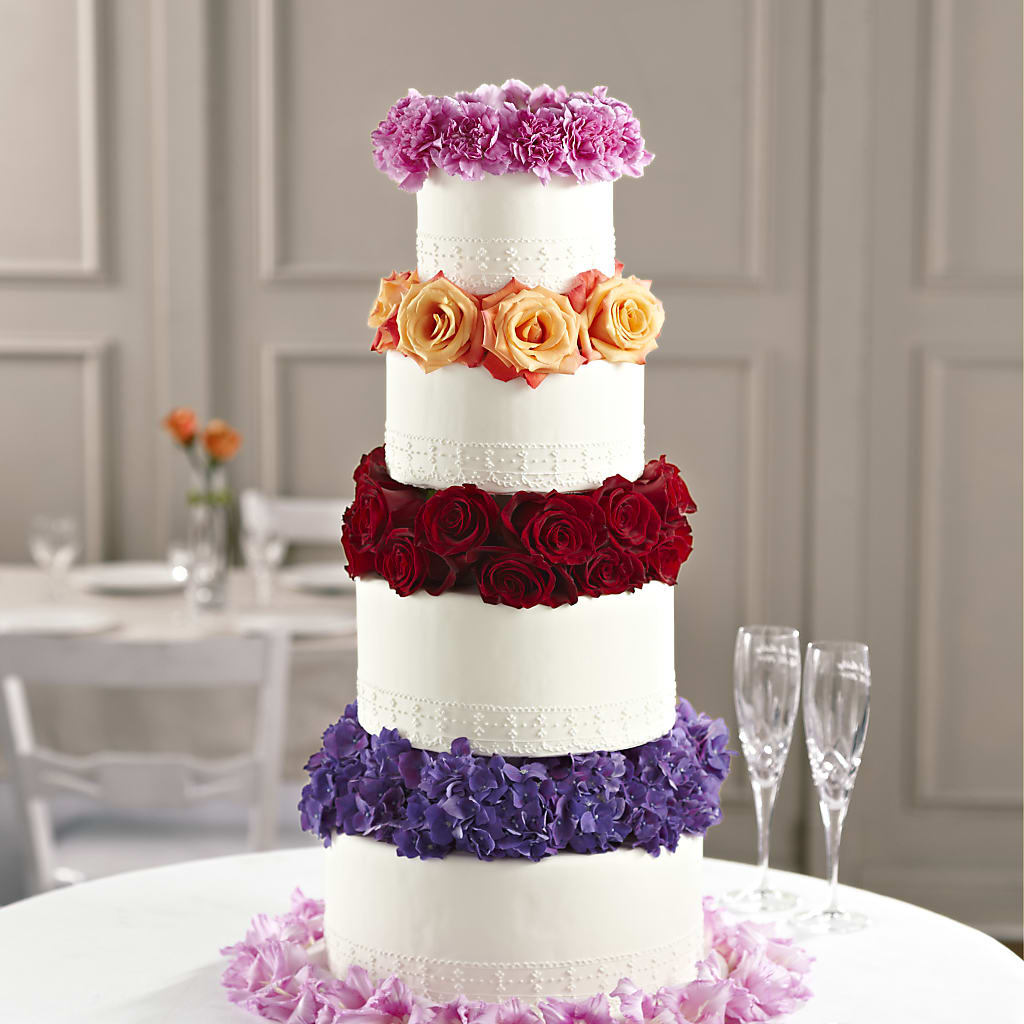 Infinite Love Cake Décor – Garden Of Eden Florist, San Antonio TX