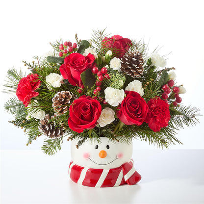 Jolly Snowman Bouquet –  Garden Of Eden Florist, San Antonio TX