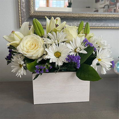 Beyond Blue Box Bouquet –  Garden Of Eden Florist, San Antonio TX