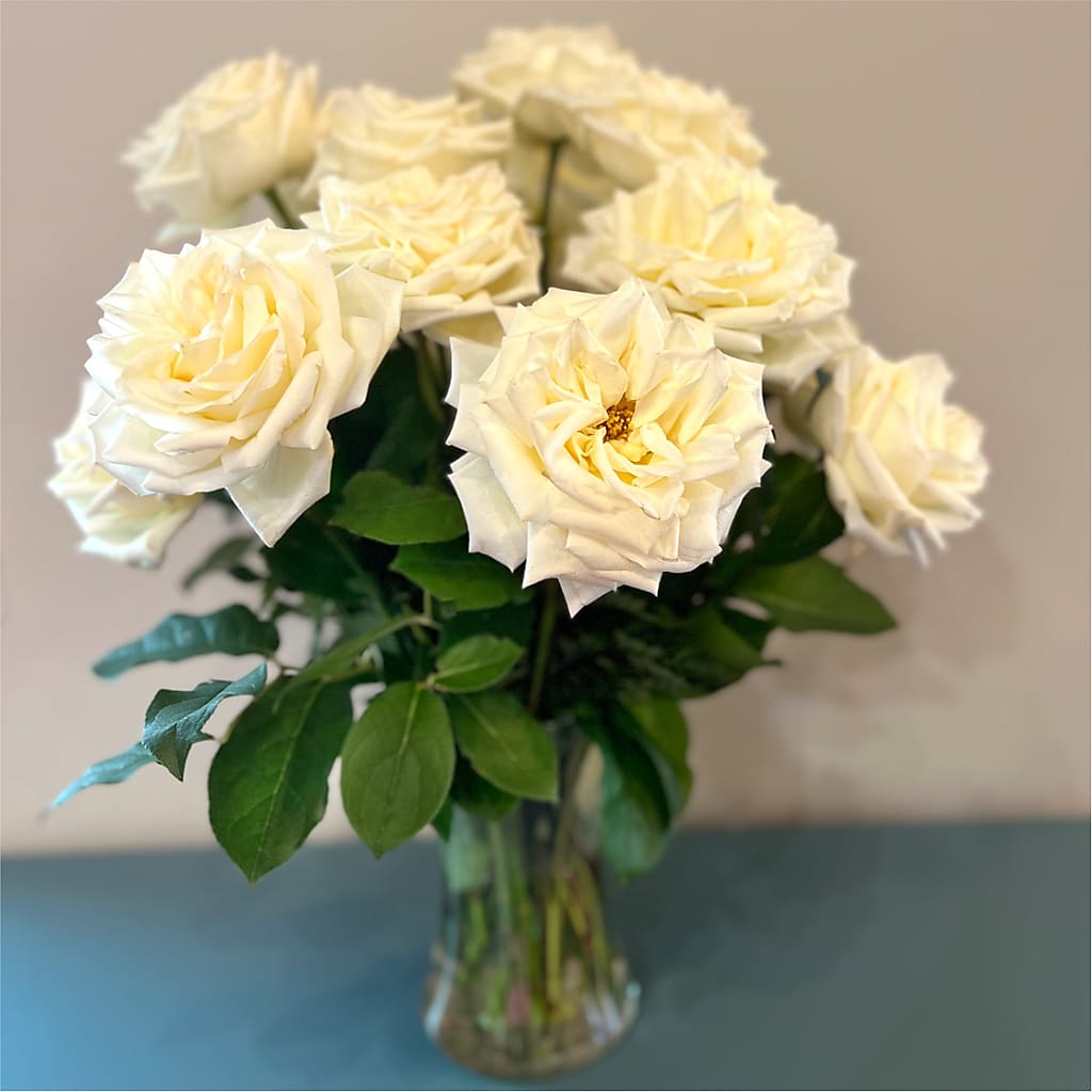 Long Stem Yellow Rose Bouquet –  Garden Of Eden Florist, San Antonio TX