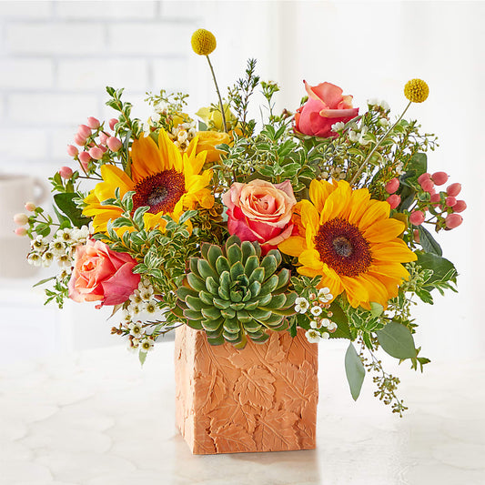 Sunflower Season Bouquet –  Garden Of Eden Florist, San Antonio TX