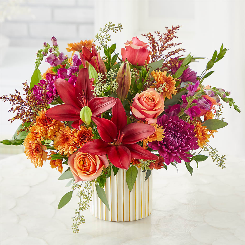 Burgundy Landscape Bouquet –  Garden Of Eden Florist, San Antonio TX