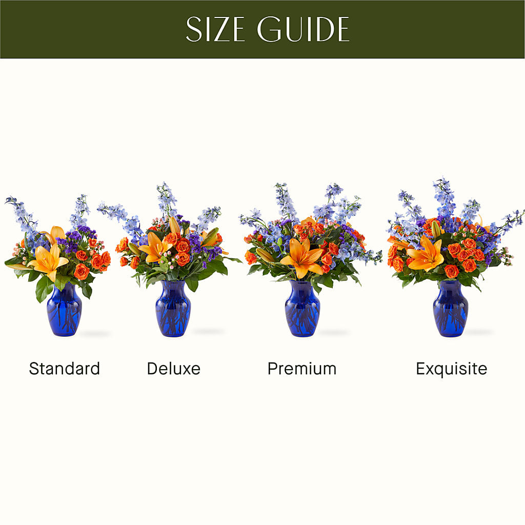 Radiant Citrus Bouquet –  Garden Of Eden Florist, San Antonio TX