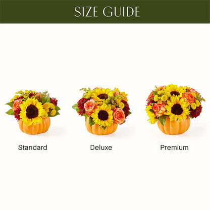 Golden Gourd Pumpkin Bouquet –  Garden Of Eden Florist, San Antonio TX