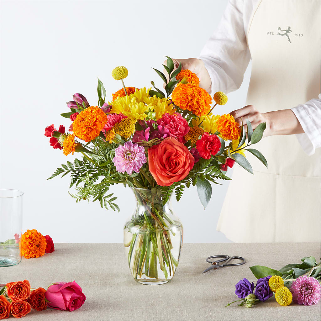 Feast of Color – A Florist Original –  Garden Of Eden Florist, San Antonio TX