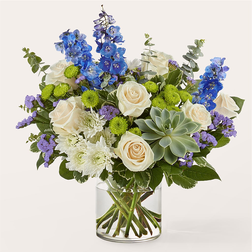 Cerulean Waves Bouquet –  Garden Of Eden Florist, San Antonio TX