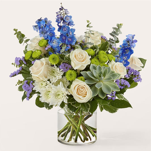 Cerulean Waves Bouquet –  Garden Of Eden Florist, San Antonio TX