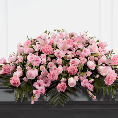 Garden of Comfort Casket Spray (Standard) –  Garden Of Eden Florist, San Antonio TX
